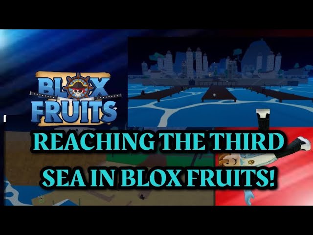 Noob uses CONTROL FRUIT to reach THIRD SEA!(700-1500) in BLOX FRUITS -  BiliBili