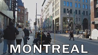 Montreal, Quebec - Downtown Walk to Atwater - November 2023