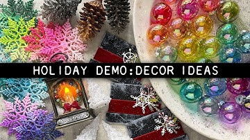 LIVE: Tim Holtz Holiday Demo: Decor Ideas