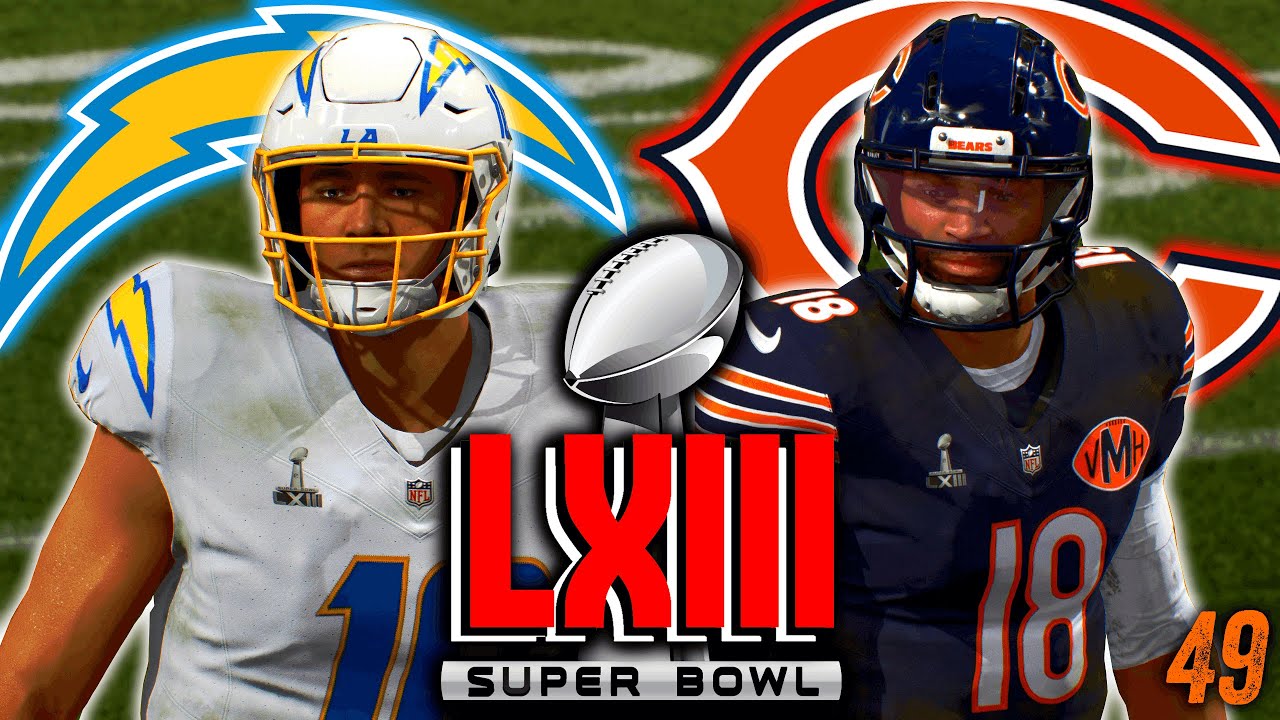 CAN WE REPEAT?!! Super Bowl LXIII vs Chargers | Madden 26 Chicago Bears Franchise