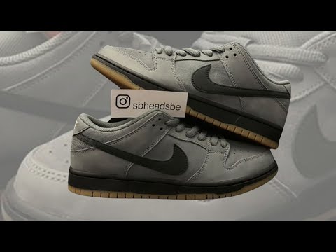 Nike SB Dunk Low Pro ISO “Cool Grey” - YouTube
