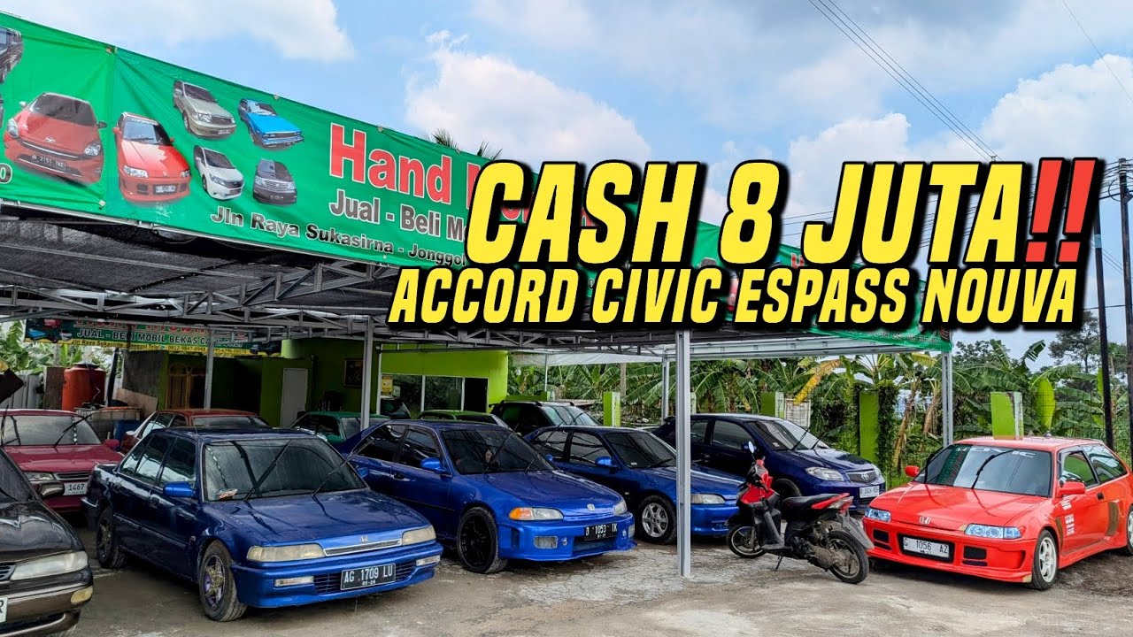 Gudang nya mobil bekas murah jonggol❗Termurah 8 juta obral semua 13 juta civic series nouva classy