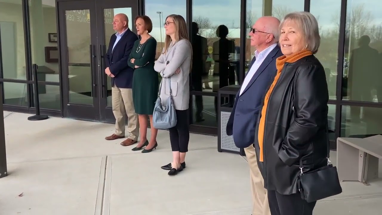 Ribbon cutting ceremony celebrates opening of our Conference Center and  administrative building. - YouTube
