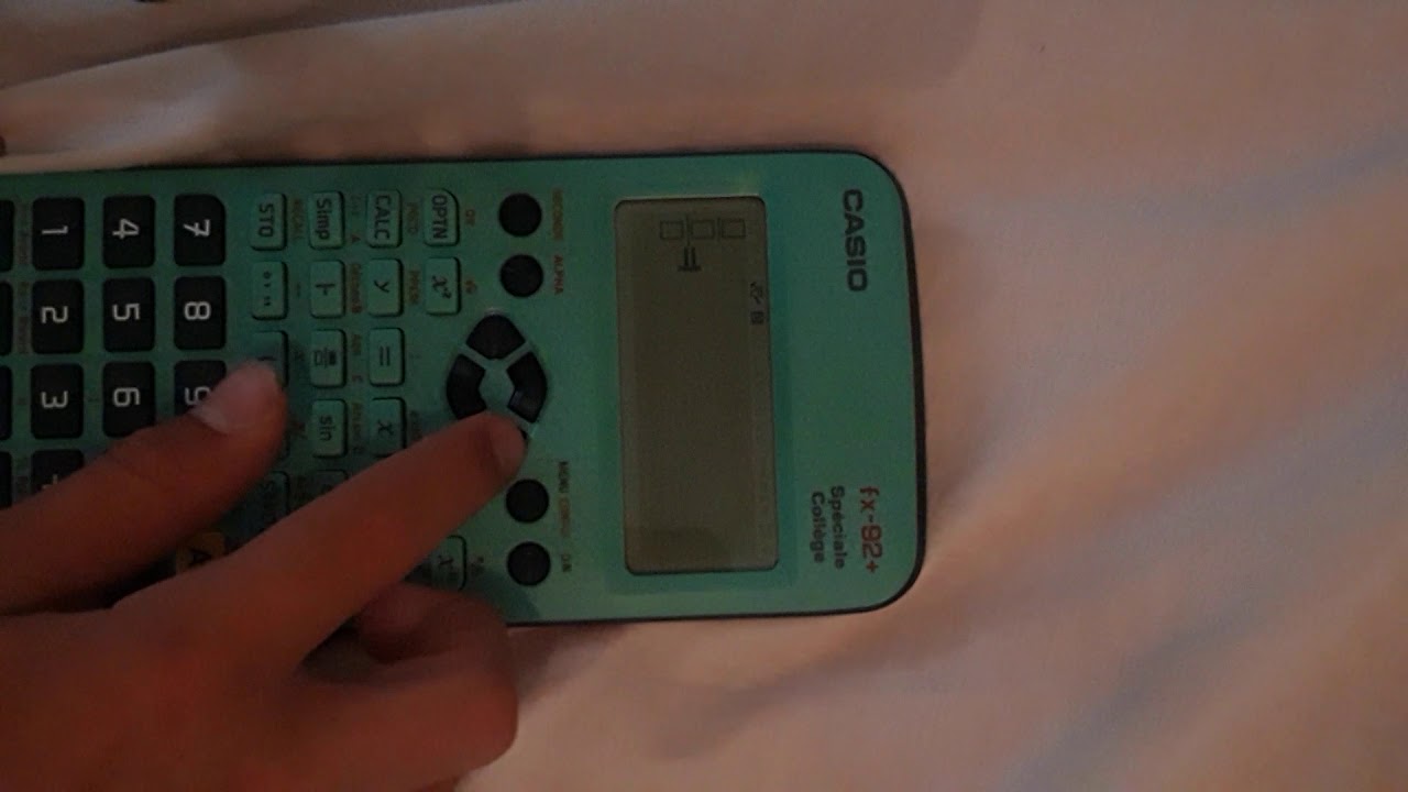 Tuto jeu sur calculatrice Casio fx-92+ - YouTube
