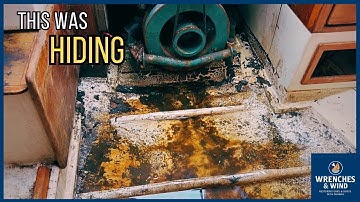 This was hiding under the floor | 1974 Norlin 34 Refit Ep 04