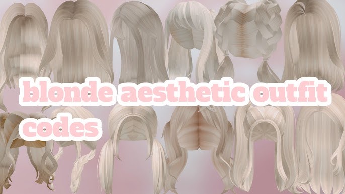 Bloxburg codes for blond hair! (Credits: peechq on ) I'm finall