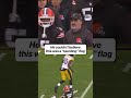 Browns' Rayshawn Jenkins couldn't believe it #NFL #SteelersvsBrowns