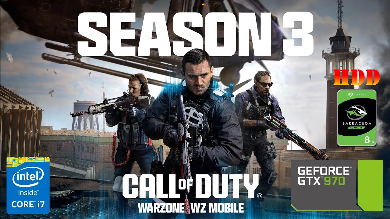 Call of Duty Warzone 3.0 | Season 3 | GTX 970 | i7-4790 | HDD | 2024