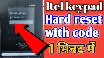 How to restore itel keypad mobile || itel mobile ko hard reset kaise kre🤫|| आईटेल हार्ड रीसेट मोबाइल