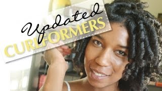 Updated Curlformer Technique | No Heat Curls 'Natural Hair'