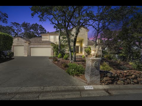 3178 Ridgeview Drive, El Dorado Hills, CA home video tour