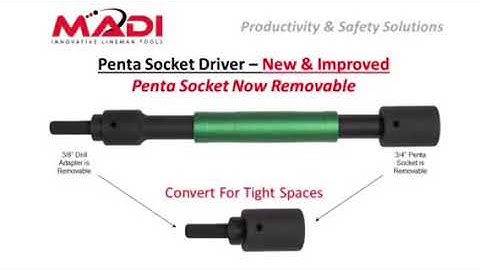 Tri Penta and Penta Socket Driver Video 5 2019