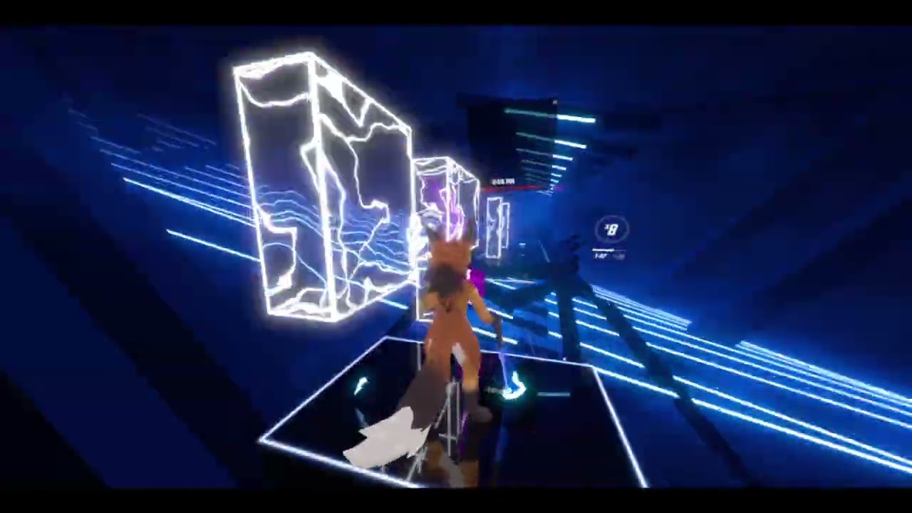 // Lets Play Beat Saber // Delta Heavy & MUZZ - Higher Ground 