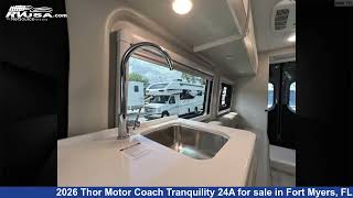 Magnificent 2026 Thor Motor Coach Tranquility Class B RV For Sale in Fort Myers, FL | RVUSA.com