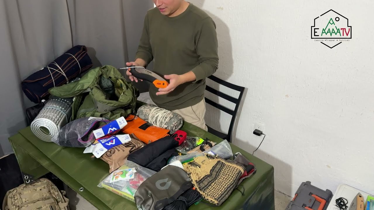 Mochila de Emergencia mex preper get home bag