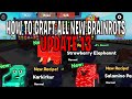 How to Craft Every New Brainrot in Craft a Brainrot Roblox