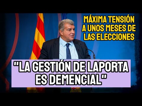 VAN CON TODO A POR LAPORTA: "SU GESTIÓN ES DEMENCIAL"