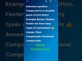 Types of Components #components #learning #coding #viral #react