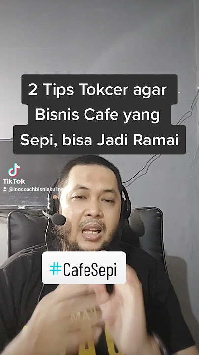 Cafe Sepi Padahal Jalanan Ramai, Kok Bisa?