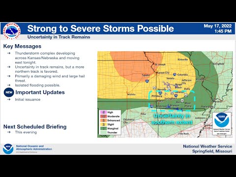 5/17/2022 - Severe Weather and Flooding Briefing - YouTube