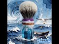 Dishi shaving brush customer logo offer OEM, customer design #shavingbrush #shave #dscosmetics