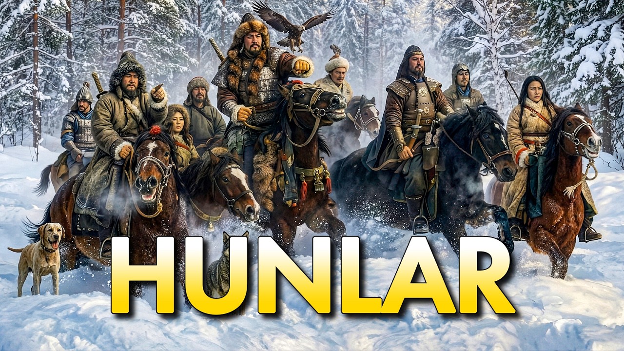 MeteHan'dan Attila'ya Asya'dan Avrupa'ya Hun Tarihi | HUNLAR