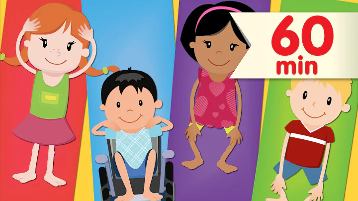 Head Shoulders Knees & Toes + More | Nursery Rhymes | Super Simple Songs