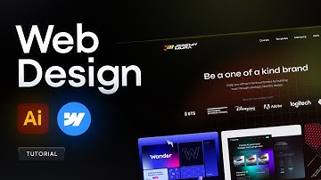 Illustrator Web Design to Full Website with Webflow