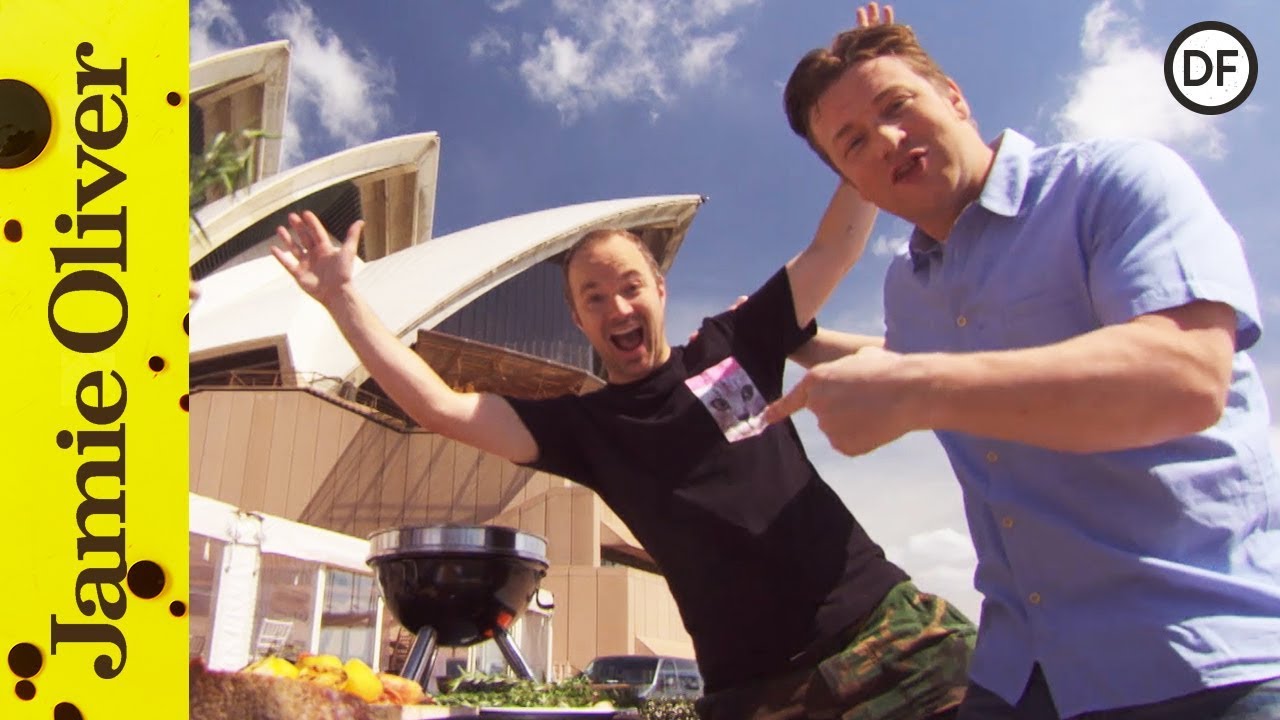 Australian BBQ Crispy Prawns | Jamie & Tobie | Jamie Oliver