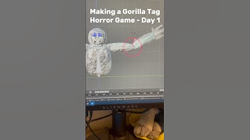 Making a Gorilla Tag Horror Game - Day 1 #gorillatag #vr #devlog #gtagfangame