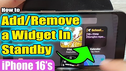 📲 How to Add or Remove Widgets in Standby Mode on iPhone 16/16 Pro Max | iOS 18 Guide