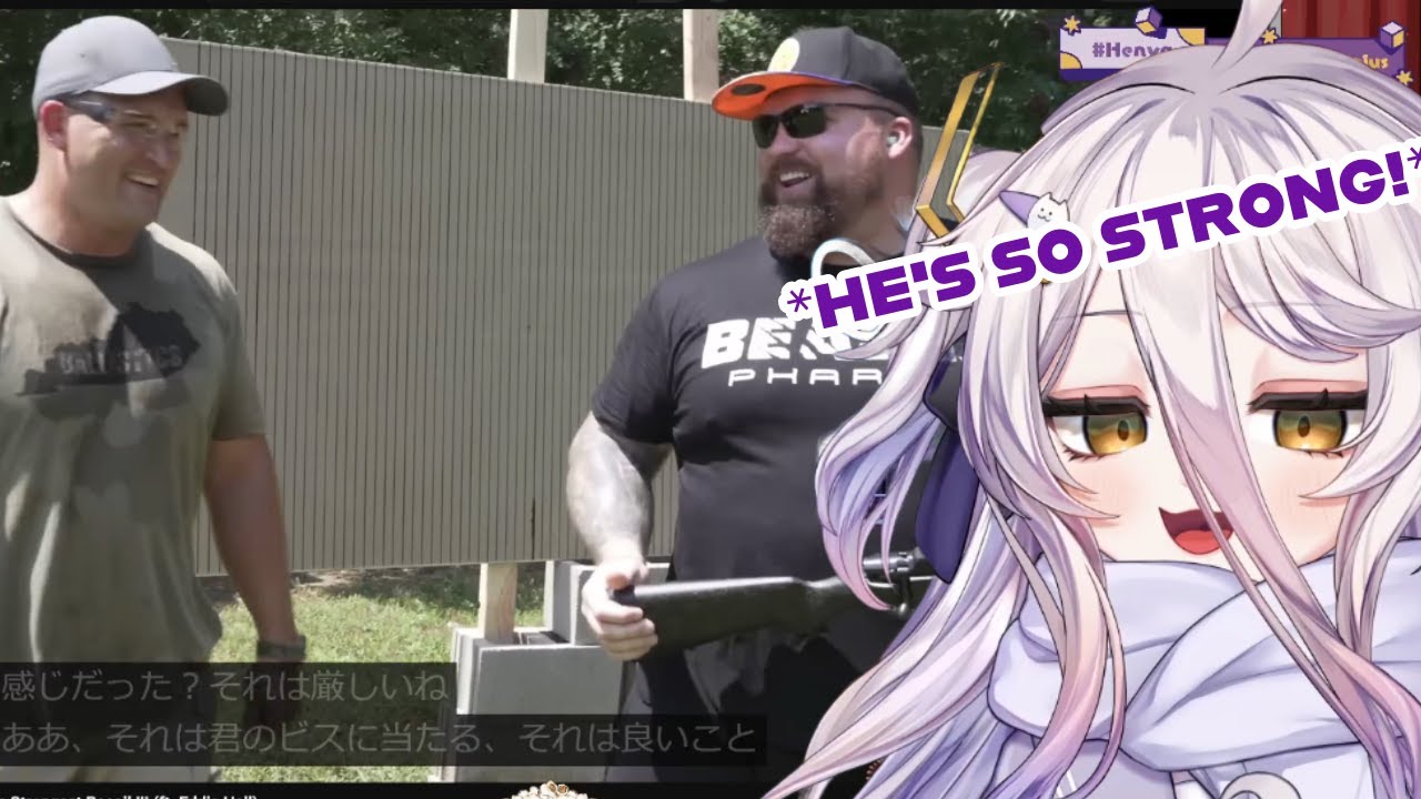 Henya Reacts to Kentucky Ballistics - World’s Strongest Man vs World’s Strongest Recoil
