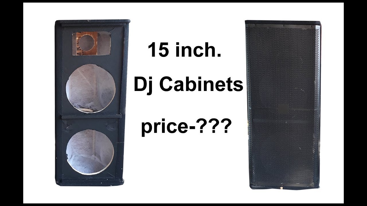 15 Inch Empty Dj Cabinets Youtube