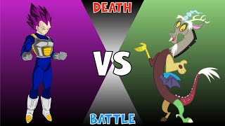 Ultra Ego Vegeta vs. Discord | Death Battle