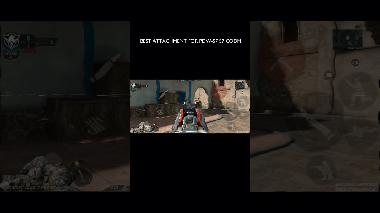 best no recoil high damage pdw-57 gunsmith 2025 s7 in codm! 