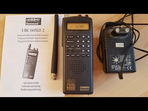 Video: Kako programirate Uniden Bearcat radio skener?