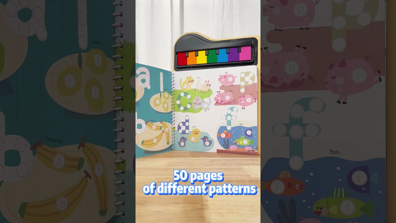The Cute Drawing Book Of Finger Painting Together With Paint Is Good Gift For Kids 