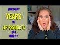 How Many YEARS Of Lip Products Do I Own?!?! | Jessica Lee