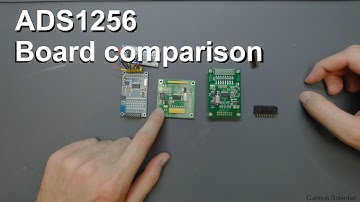 ADS1256 - Board comparison