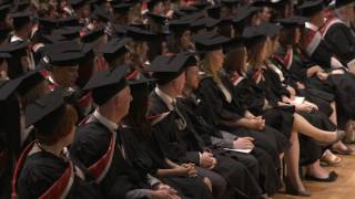 UCLan Graduation Ceremony: Wednesday 12 July 2017 – Morning