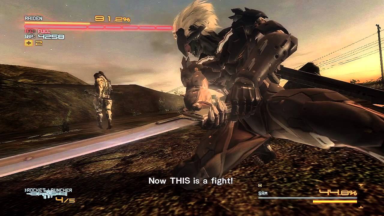 Metal Gear Rising: Sam Boss Fight HD 