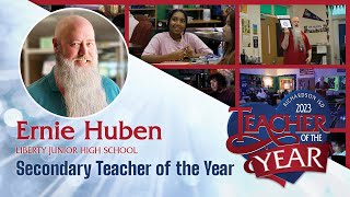 Ernie Huben – 2023 RISD Secondary Teacher of the Year – Liberty JH