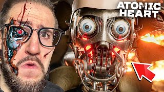 картинка: ОХ УЖ ЭТИ РОБОТЫ, СОВСЕМ С УМА ПОСХОДИЛИ! Atomic Heart #2