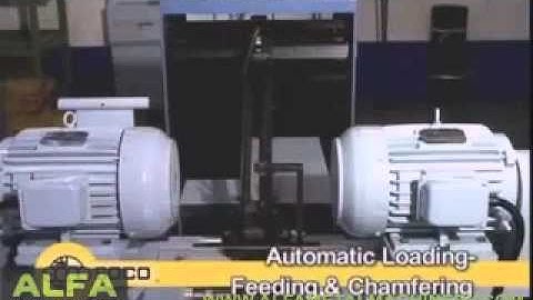 SOCO DEF FA85SS+BTM Double End Tube Chamfering Machine