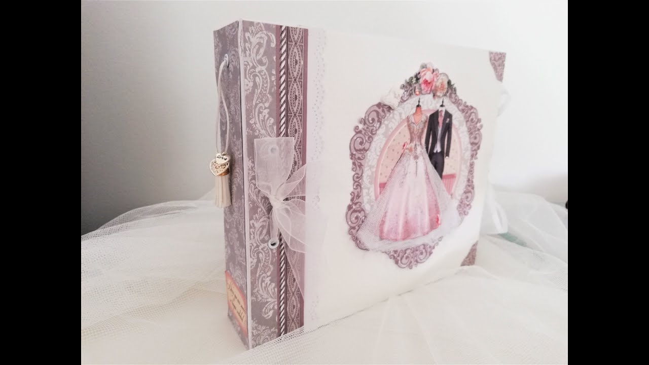 ALbum Boda Patricia Scrap (Stamperia)