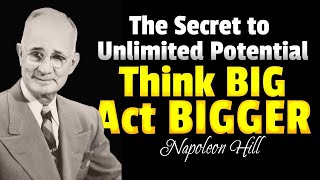 Think Big Act Bigger The Secret to Unlimited Wealth   Napoleon Hill Wisdom