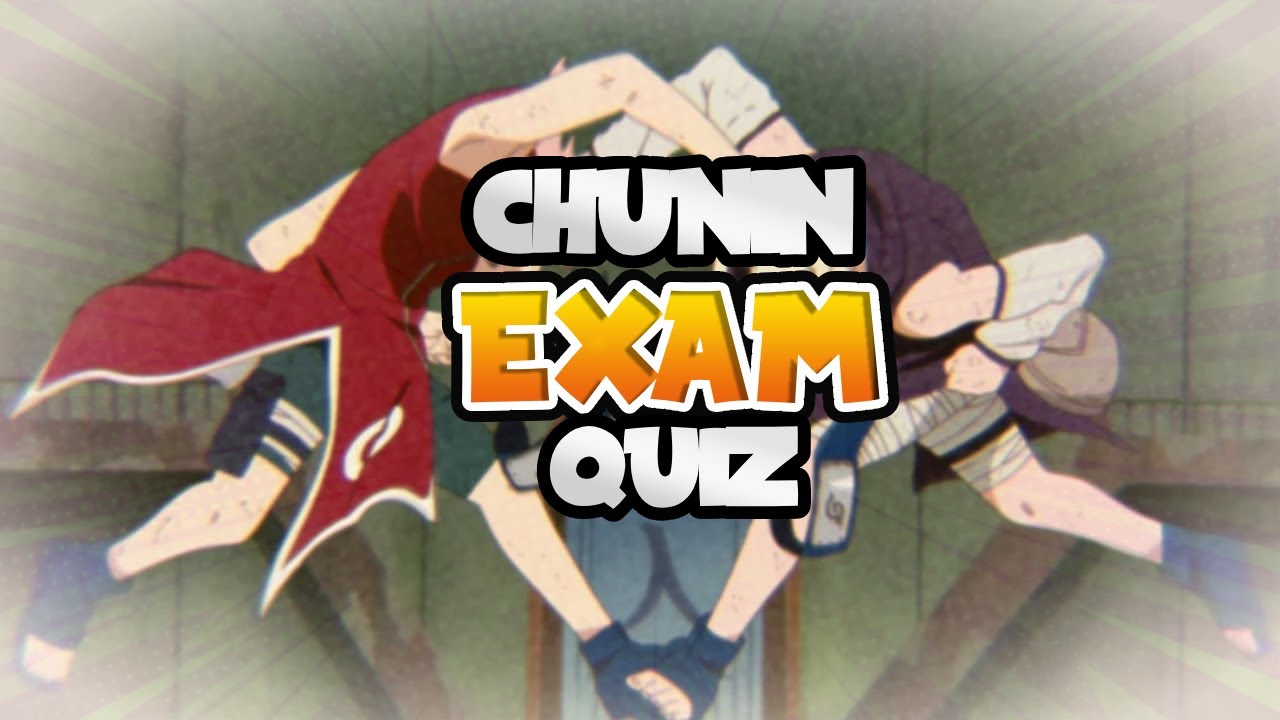 Your Chunin Exam Begins NOW! #narutoquiz @taleofanimeverse - YouTube