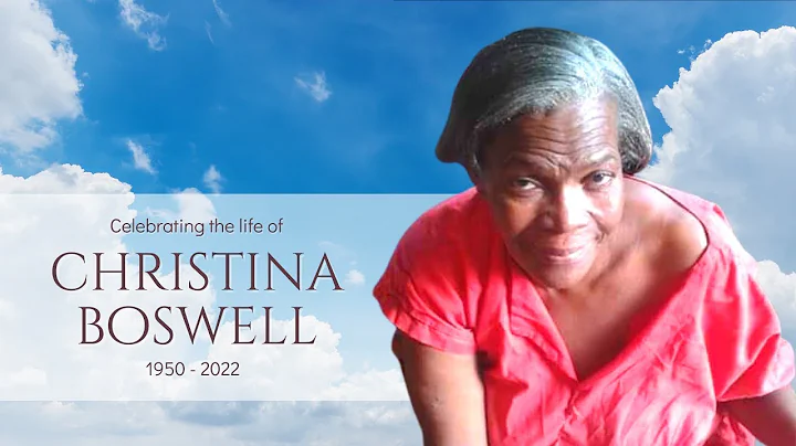 Celebrating the life of Christina Boswell