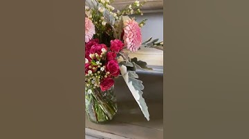 Diy flower bouquet handpicked from my local Trader Joe’s floral selections.