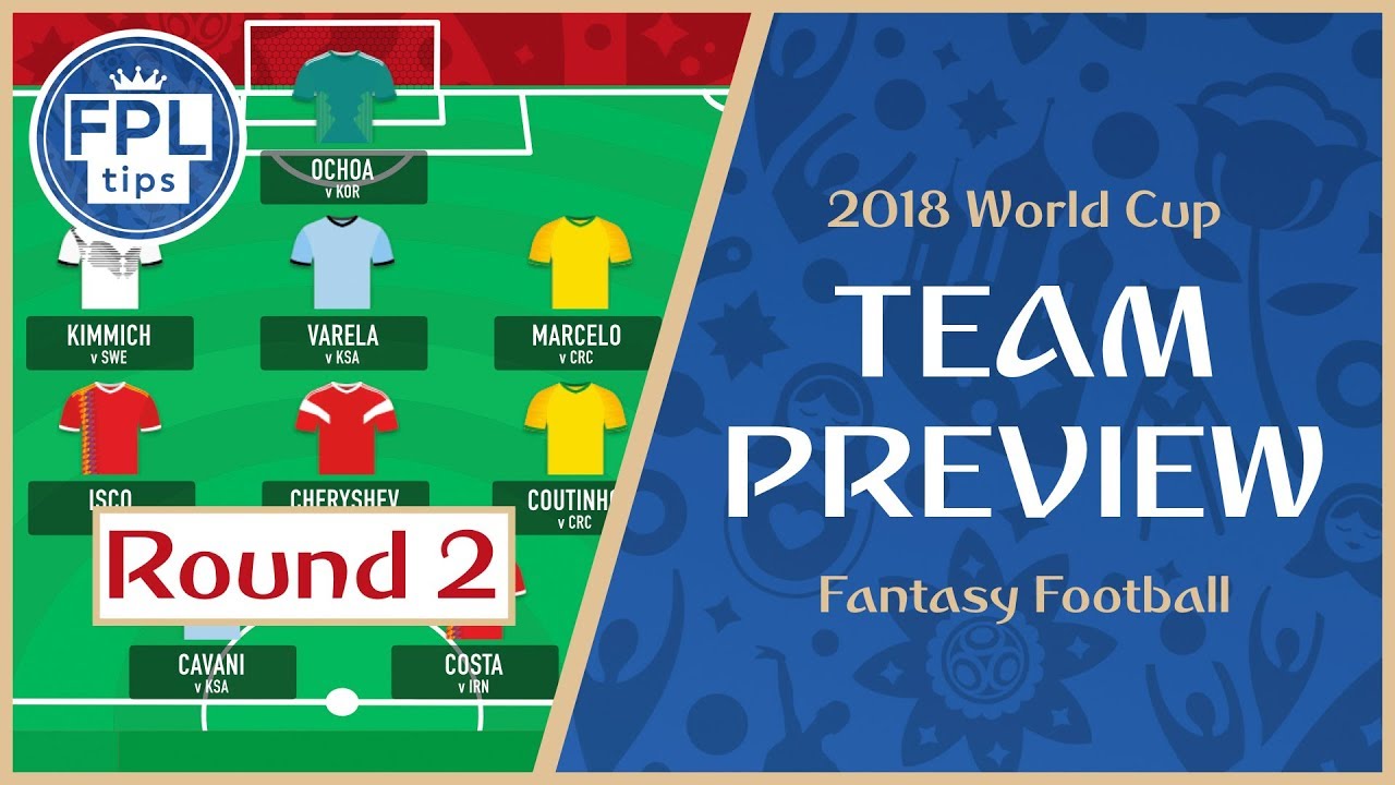 ROUND 2 TEAM SELECTION Activate the Wildcard? WORLD CUP 2018